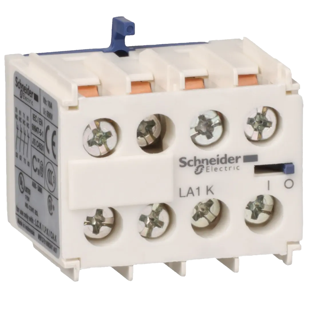 Schneider TeSys K - Auxiliary contact block - 1 NO + 3 NC - Rubicon Partner Portal