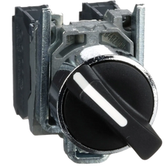 Schneider Selector Switch, Black, 3 positions, 2 NO - Rubicon Partner Portal