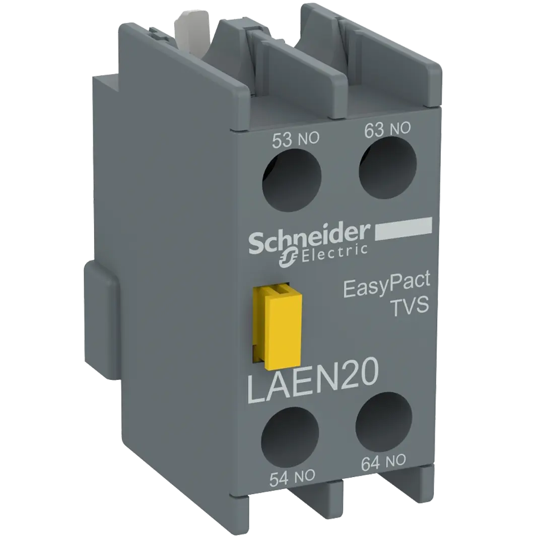 Schneider EasyPact TVS Auxiliary Contact Block 2 NO - Rubicon Partner Portal