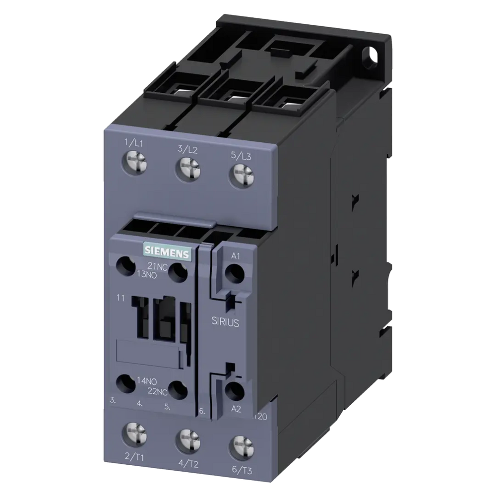 Siemens Power contactor, 3-pole, 230VAC, size S2, 37kW - Rubicon Partner Portal