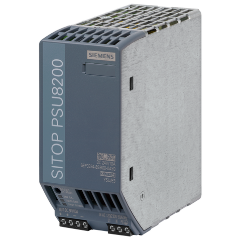Siemens Sitop PSU8200 Stabilized power supply, 24VDC, 10A - Rubicon Partner Portal