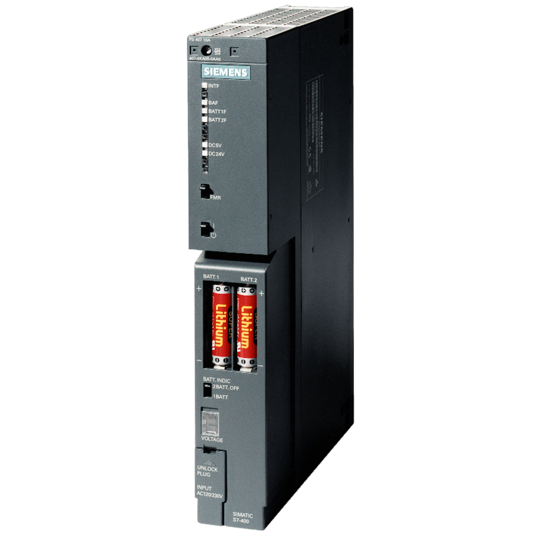 Siemens Simatic S7-400 Power supply, 5VDC, 10A - Rubicon Partner Portal
