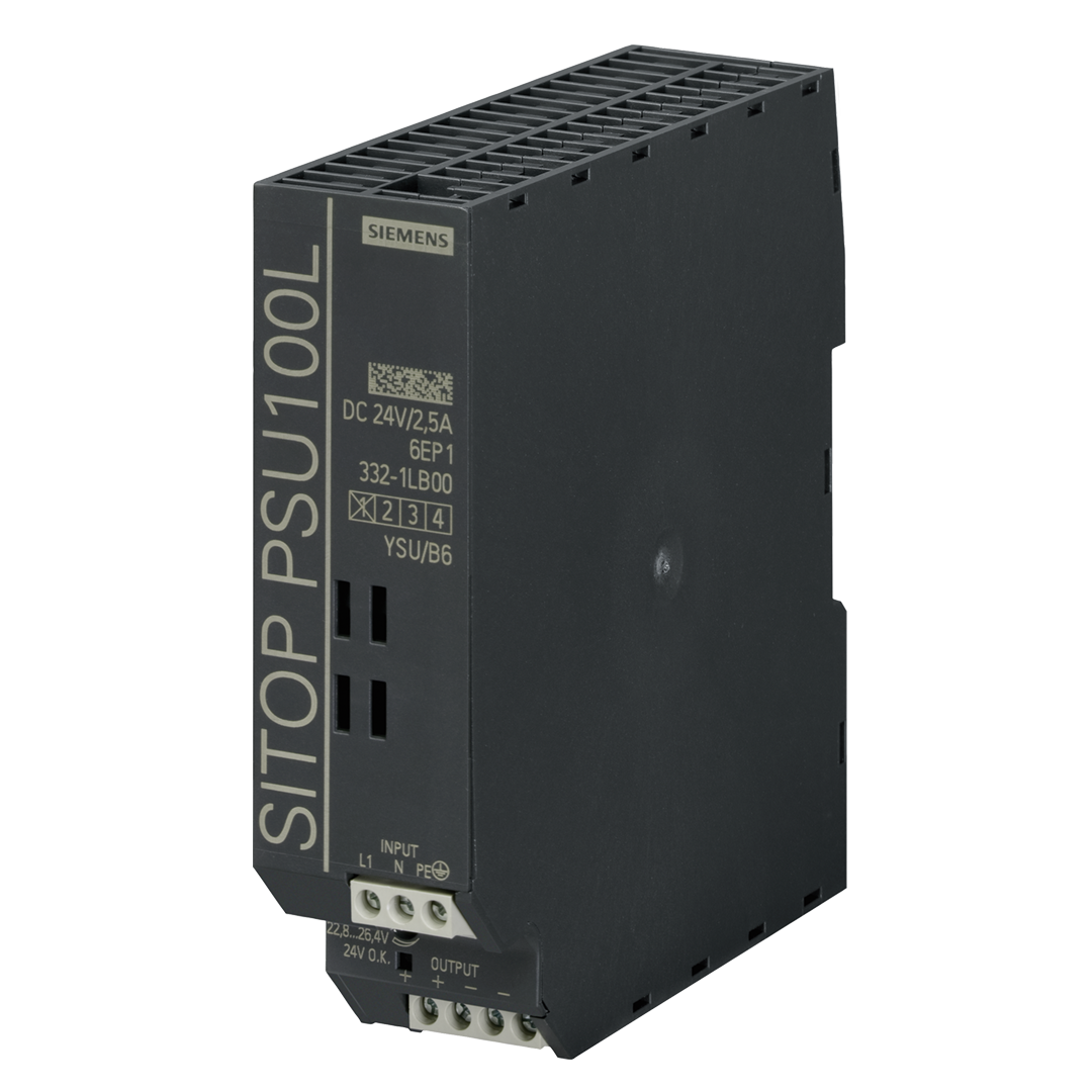 Siemens Sitop PSU100L Stabilized power supply, 24VDC, 2.5A - Rubicon Partner Portal
