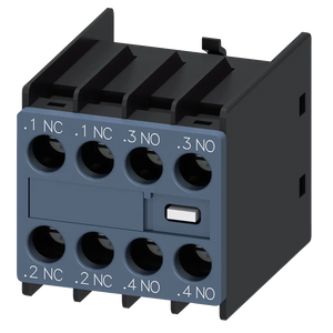 Siemens Auxiliary switch on the front, 2 NO + 2 NC