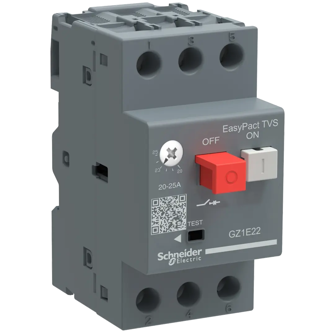 Schneider TVS GZ1 Motor Circuit Breaker 20 - 25A - Rubicon Partner Portal