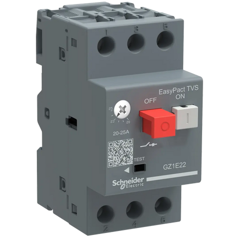 Schneider TVS GZ1 Motor Circuit Breaker 20 - 25A - Rubicon Partner Portal