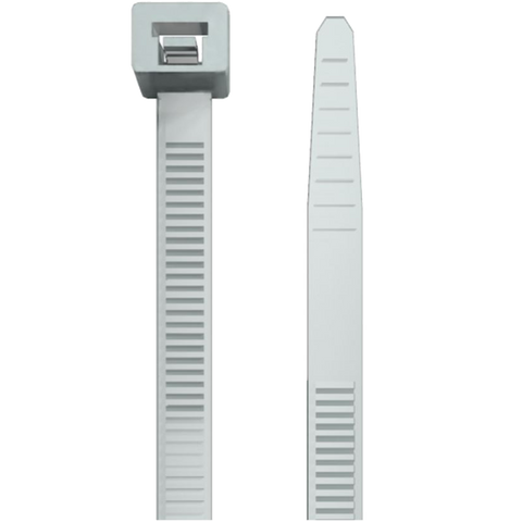 Weidmuller CB 200/4.8 white cable ties (bag of 100) - Rubicon Partner Portal