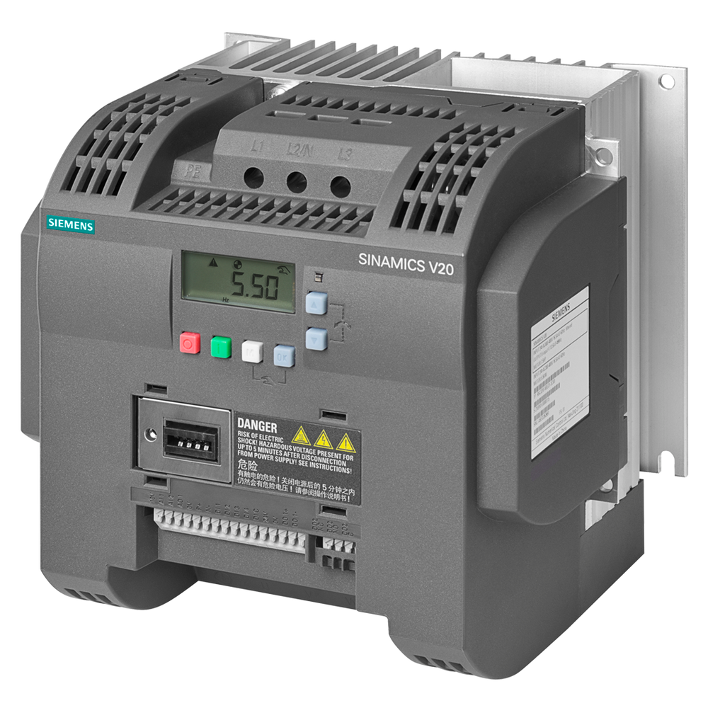 Siemens Sinamics V20 Inverter drive, 1-phase, 230V, 3kW - Rubicon Partner Portal