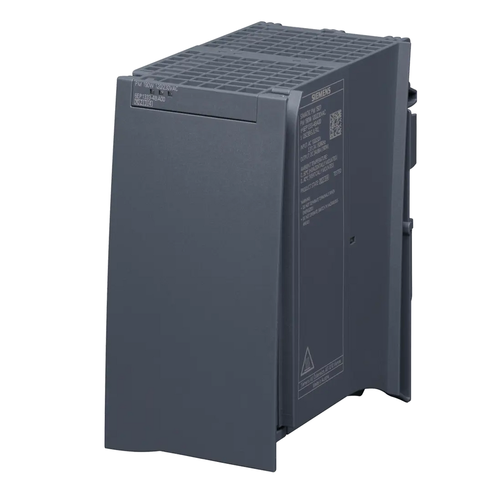 Siemens Regulated power supply for Simatic S7-1500, 8A - Rubicon Partner Portal