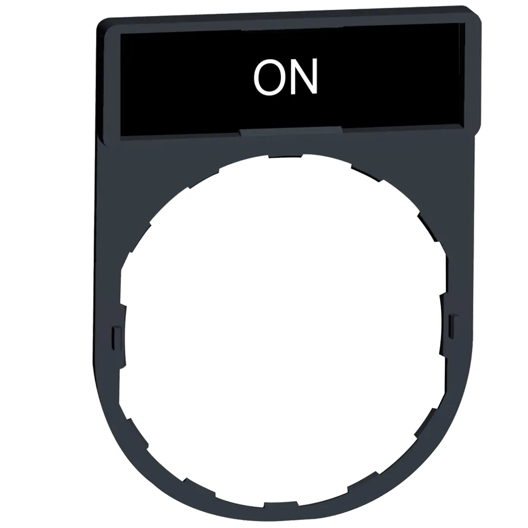 Schneider Legend Holder 30 x 40 mm, plastic (On) - Rubicon Partner Portal