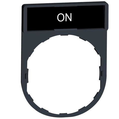 Schneider Legend Holder 30 x 40 mm, plastic (On) - Rubicon Partner Portal