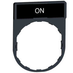 Schneider Legend Holder 30 x 40 mm, plastic (On) - Rubicon Partner Portal
