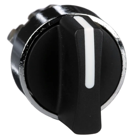 Schneider Selector Switch head, Metal, Black, 2 positions - Rubicon Partner Portal