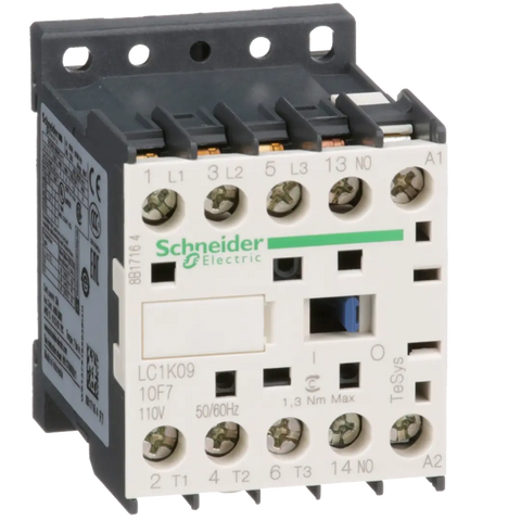 Schneider TeSys K Contactor 3P, 1 NO Aux. 110V AC Coil - Rubicon Partner Portal
