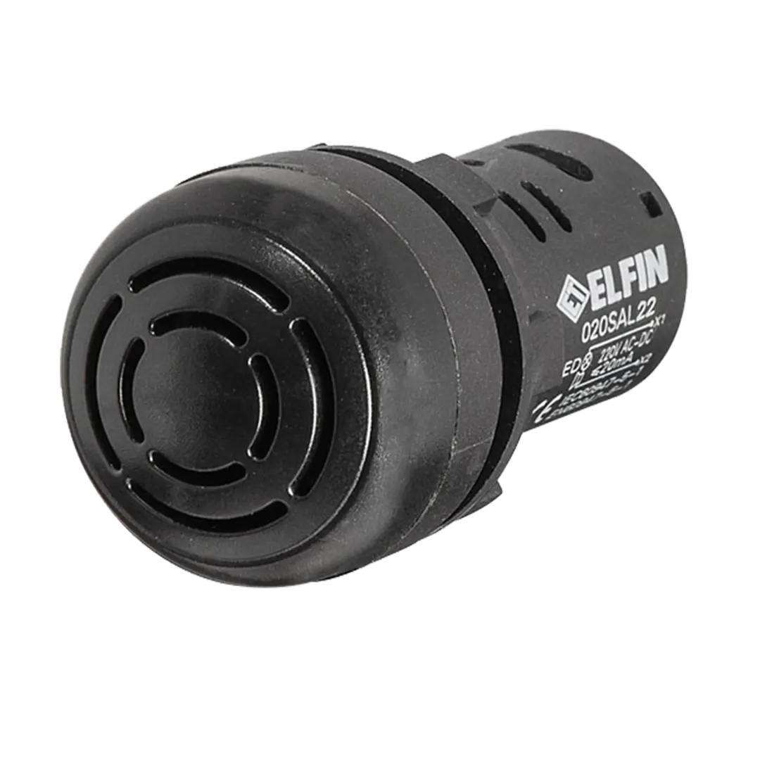 Elfin Buzzer, black, 24VAC/DC - Rubicon Partner Portal