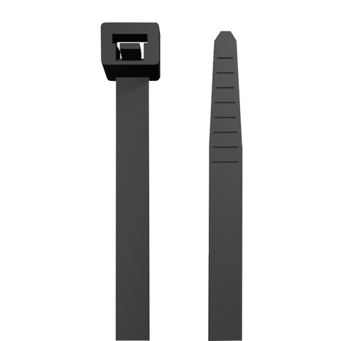 Weidmuller CB 250/4.8 black cable ties (bag of 100) - Rubicon Partner Portal