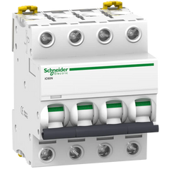 Schneider Acti9 iC60N Miniature CB, 4P, 6000A - Rubicon Partner Portal