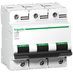 Schneider Acti9 Miniature CB, 3P, 100 A, C curve, 10 kA - Rubicon Partner Portal