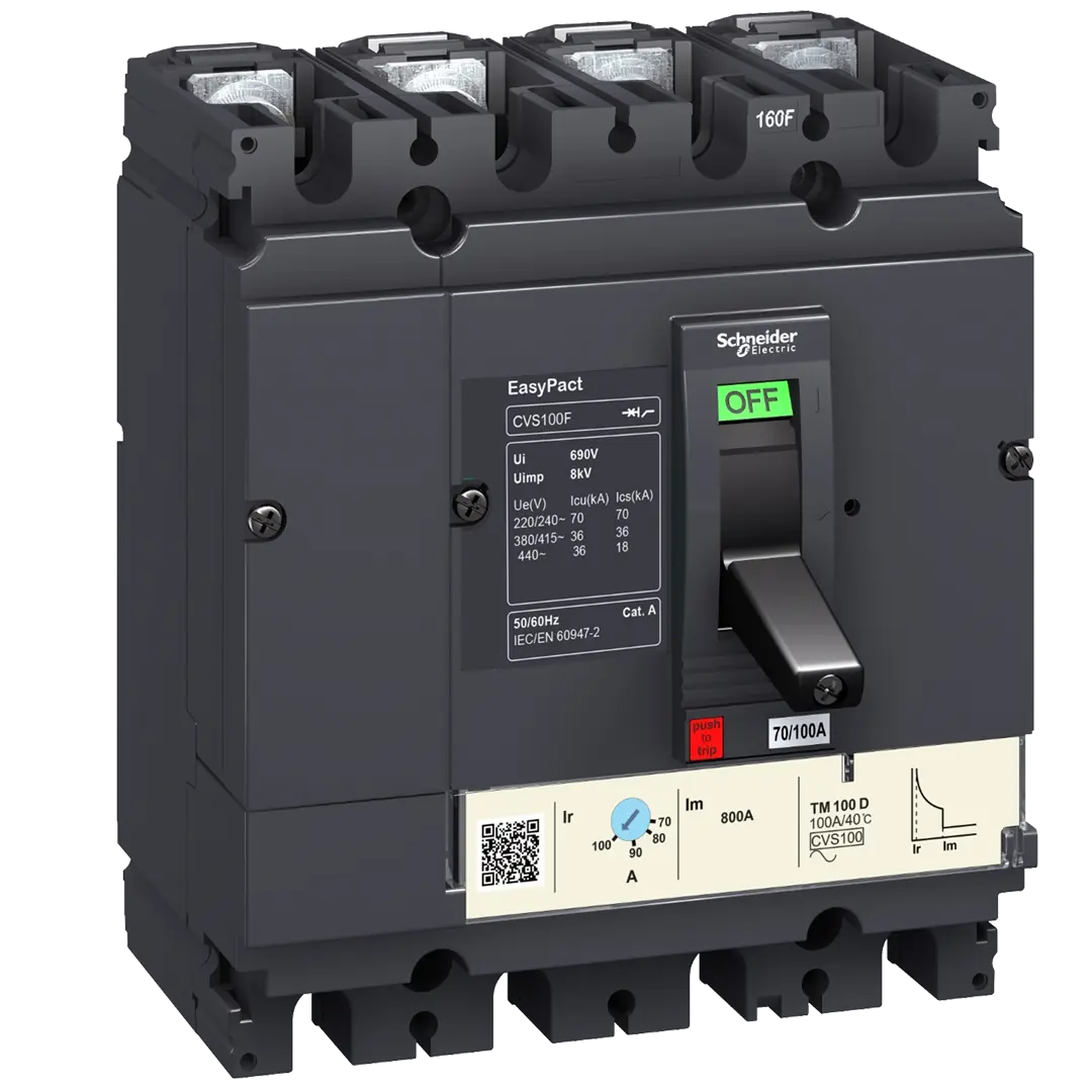 Schneider CVS160B TM125D Circuit breaker 4P4D - Rubicon Partner Portal