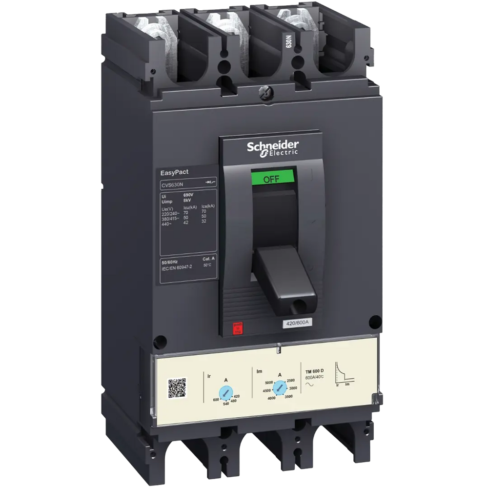 Schneider  EasyPact CVS400F, Circuit breaker, 415 VAC, 400A - Rubicon Partner Portal