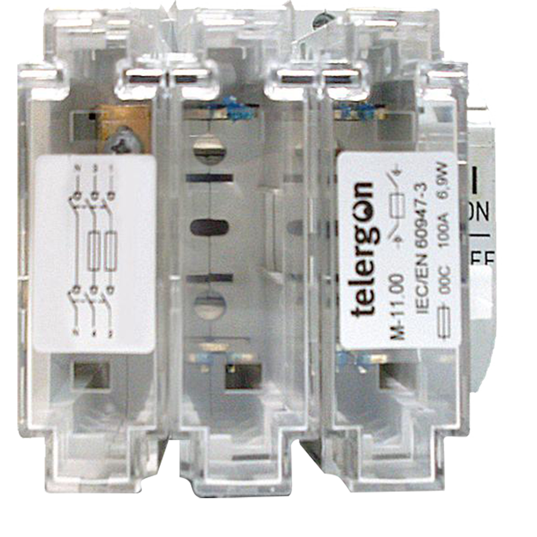 Telergon Switch Fuse M11 32A 3p+N 400VAC BSA1 S00 Cage - Rubicon Partner Portal