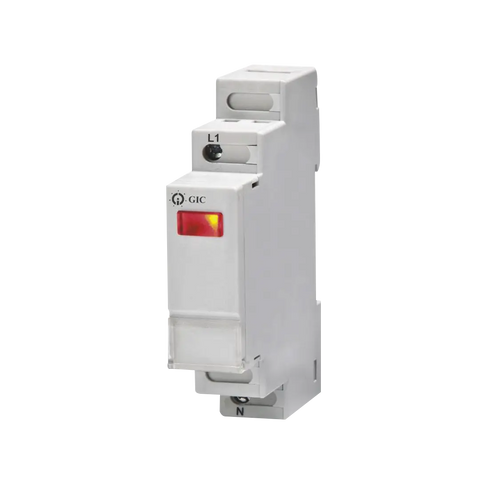 GIC Indicator, Red, Single Phase, 240V AC, Din Mount - Rubicon Partner Portal