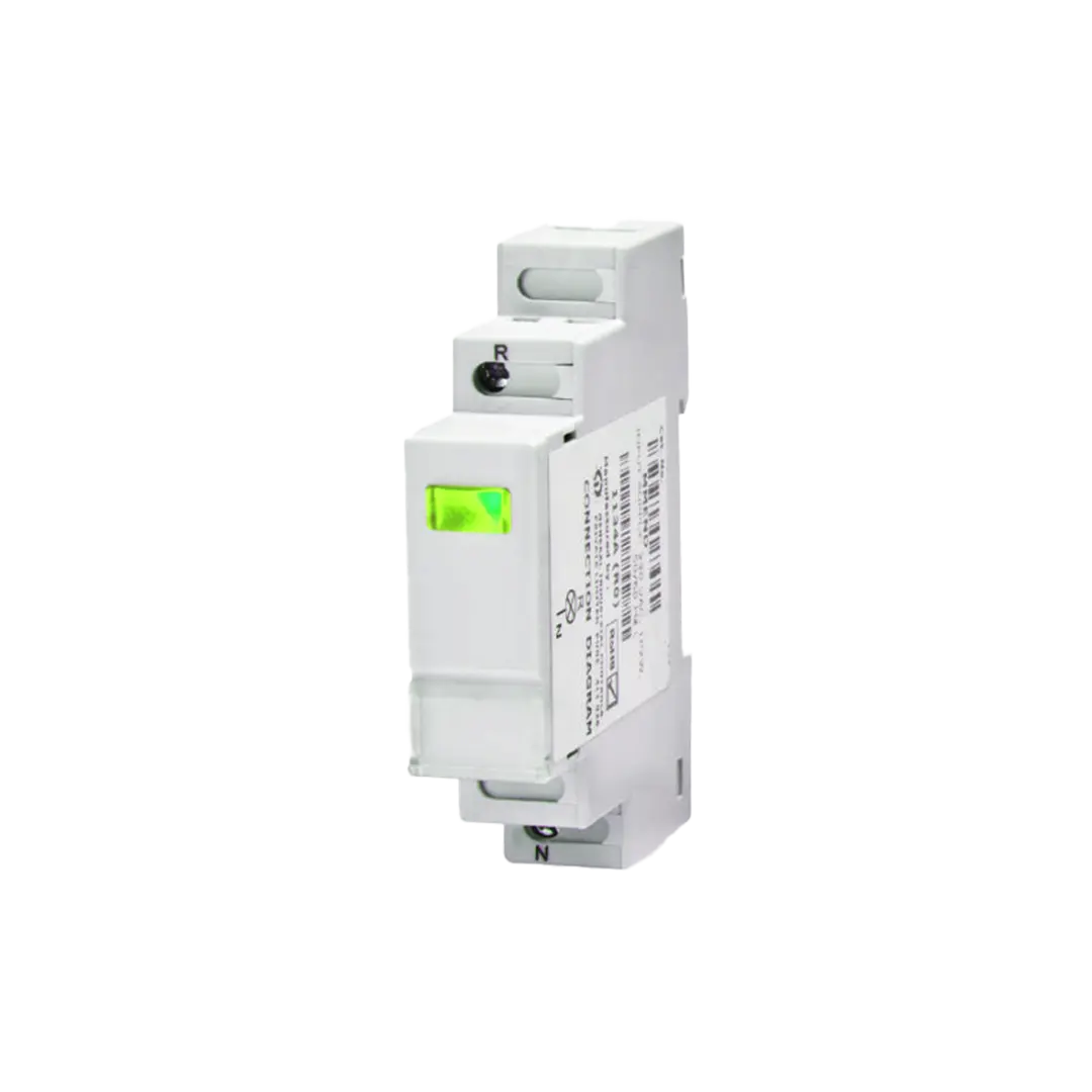 GIC Indicator, green, single phase, 240 V AC, DIN mount - Rubicon Partner Portal