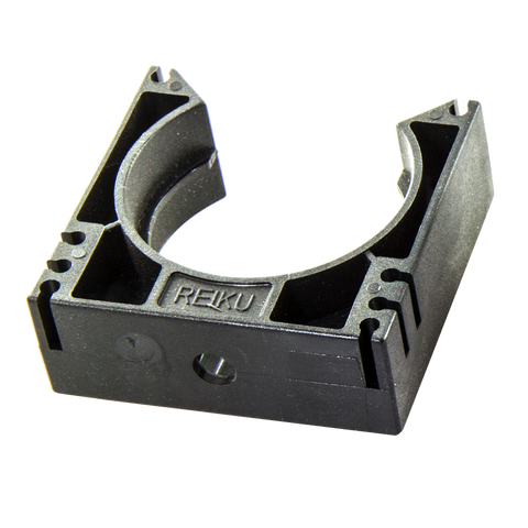 Reiku Conduit support bracket, polyamid, black, NW 7mm - Rubicon Partner Portal