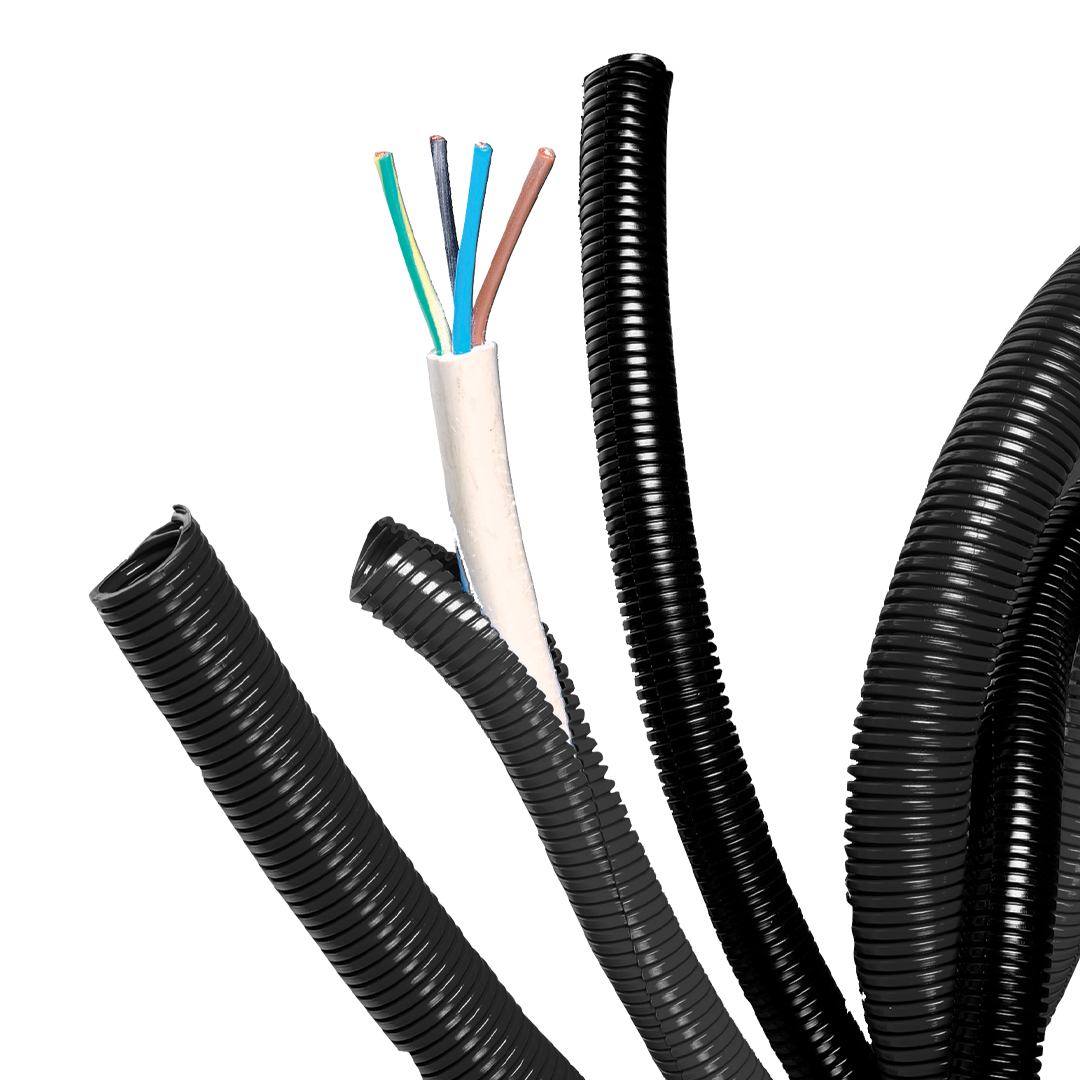 Reiku Conduit spliced, 2 overlapping pcs, black, NW 29mm - Rubicon Partner Portal