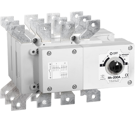 Telergon Switch Bypass S5B 315A 3p+N 400VAC S1 Base 1-0-2 - Rubicon Partner Portal