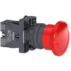 Schneider Emergency Stop,Turn to release, Red, 1NC, DIA40 - Rubicon Partner Portal