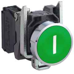 Schneider Push button, Green, spring return, Marked | - Rubicon Partner Portal