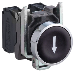 Schneider Push button, Black, spring return, Down Arrow - Rubicon Partner Portal