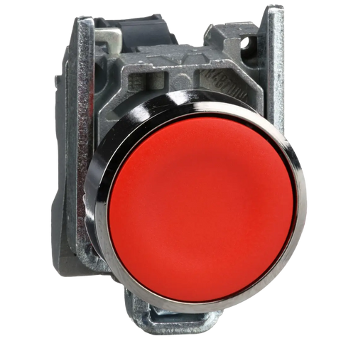 Schneider Push button, metal, Red, spring return, 1 NC - Rubicon Partner Portal