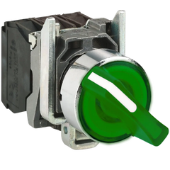 Schneider Illuminated Selector Switch, Green, 2 positions - Rubicon Partner Portal