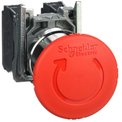 Schneider Emergency stop, Red, turn to release, 1 NO + 1 NC - Rubicon Partner Portal