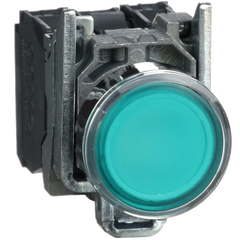 Schneider Illuminated Push Button, Blue, 110-120 V AC - Rubicon Partner Portal