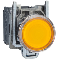 Schneider Illuminated Push Button, Orange, 110-120 V AC - Rubicon Partner Portal