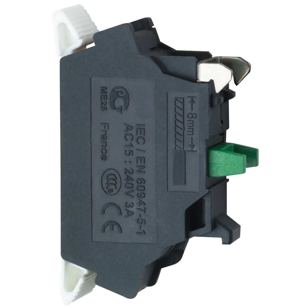 Schneider Single Contact Block, Spring clamp terminal, 1 NO - Rubicon Partner Portal