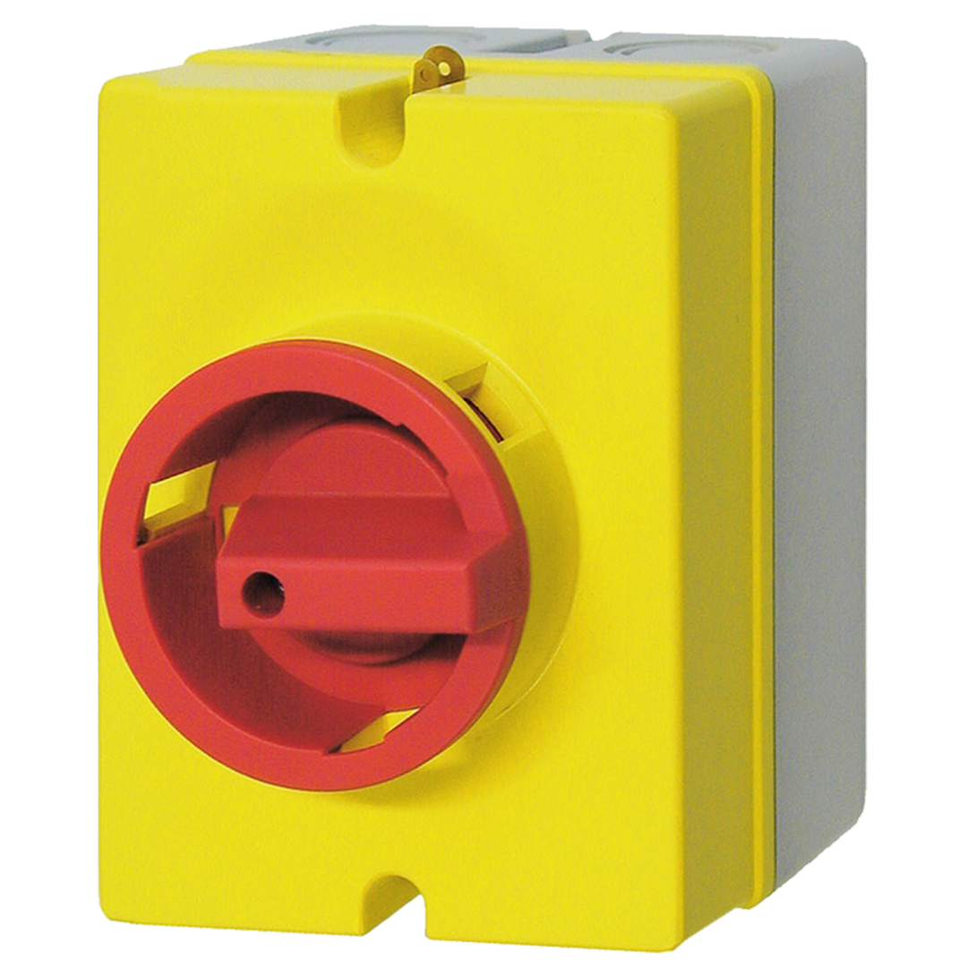 Telergon Switch Enclosure Padlock handle 3P+N, IP66, 80A - Rubicon Partner Portal