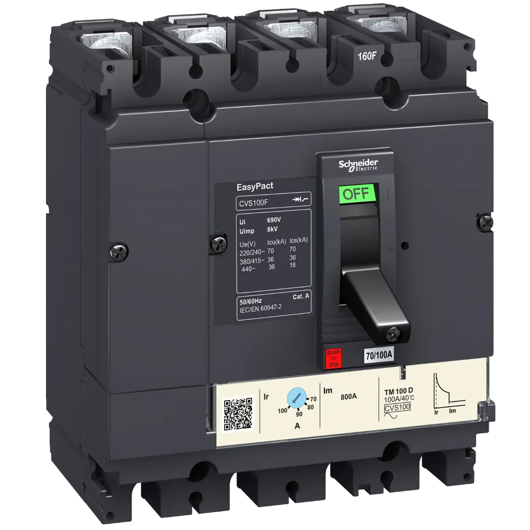 Schneider CVS100B TM25D Circuit breaker 4P3D - Rubicon Partner Portal