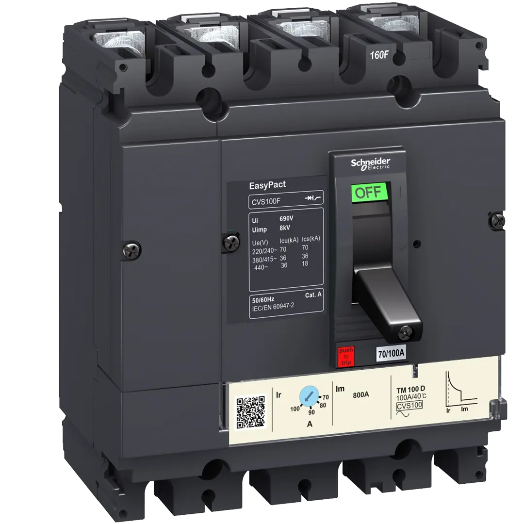 Schneider CVS100B TM40D Circuit breaker 4P3D - Rubicon Partner Portal