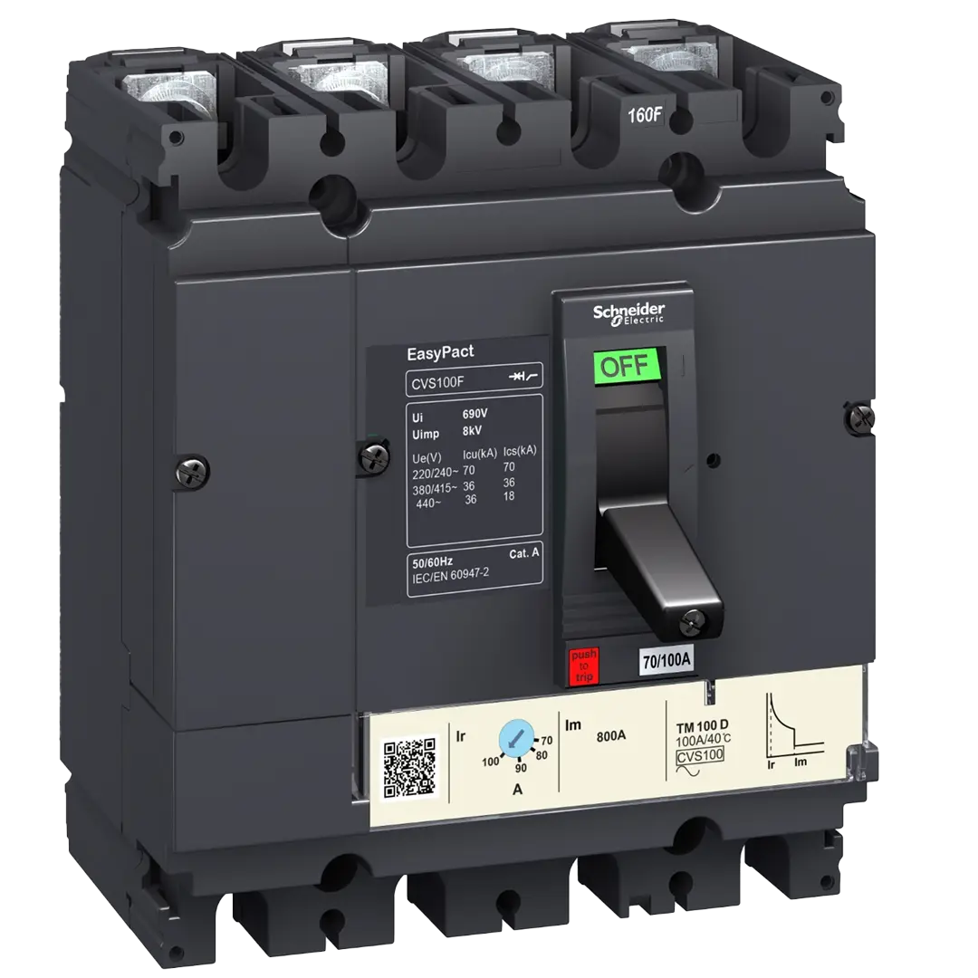 Schneider CVS100B TM16D Circuit breaker 4P3D - Rubicon Partner Portal