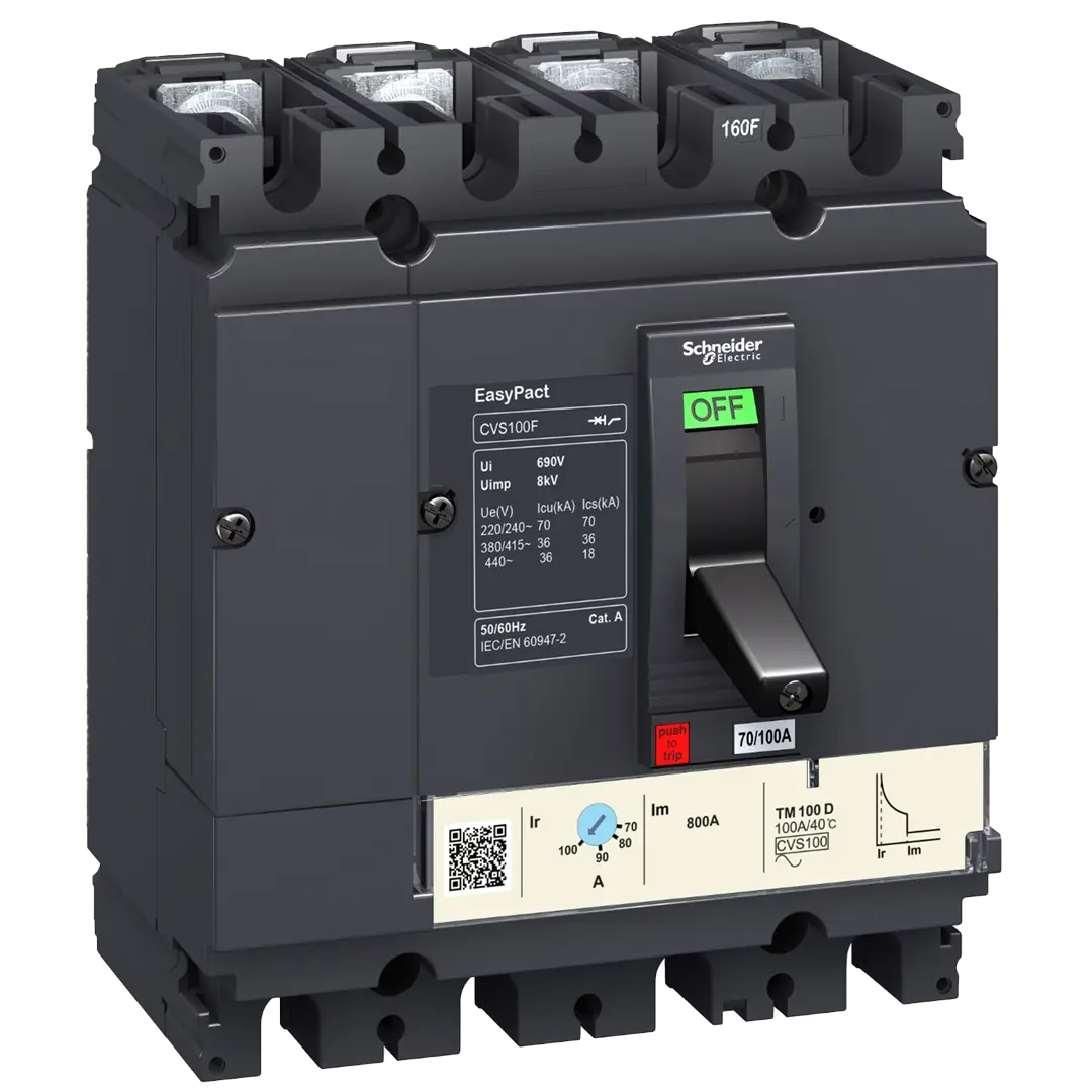 Schneider CVS100B TM63D Circuit breaker 4P4D - Rubicon Partner Portal