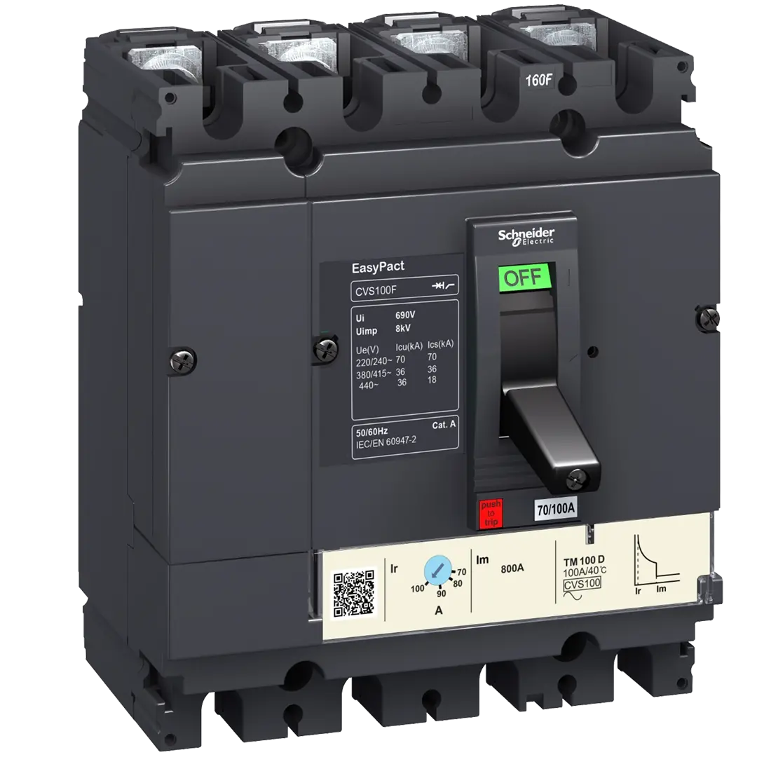 Schneider CVS160F TM100D Circuit breaker 3P3D - Rubicon Partner Portal