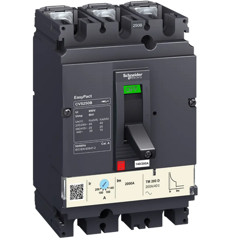 Schneider CVS250B TM250D Circuit breaker 3P3D - Rubicon Partner Portal