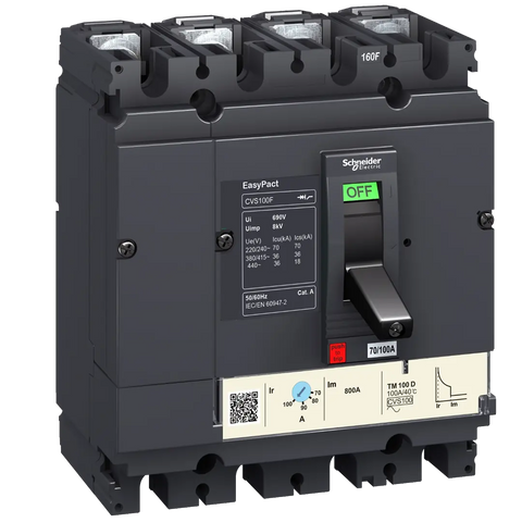 Schneider CVS250B TM250D Circuit breaker 4P4D - Rubicon Partner Portal
