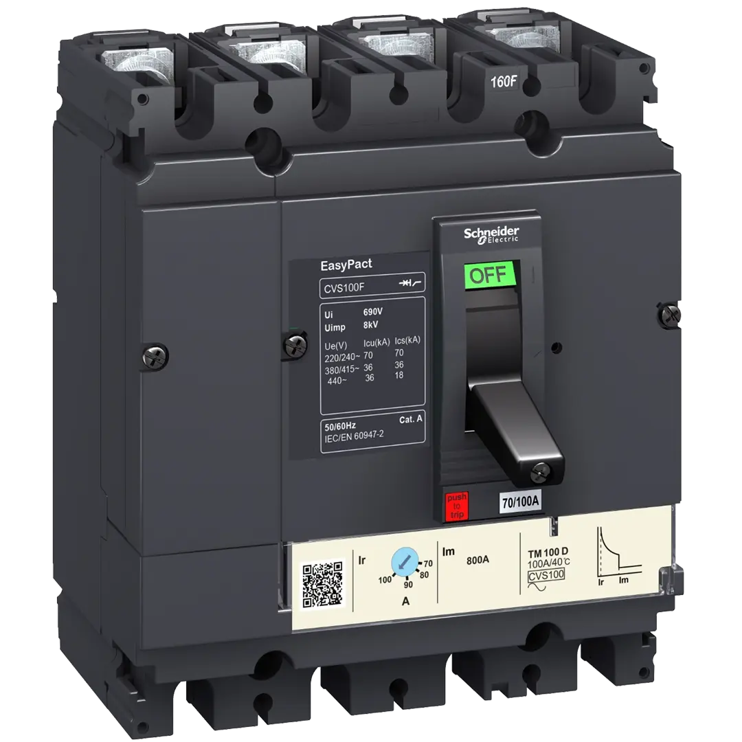 Schneider CVS250F TM200D Circuit breaker 4P3D - Rubicon Partner Portal