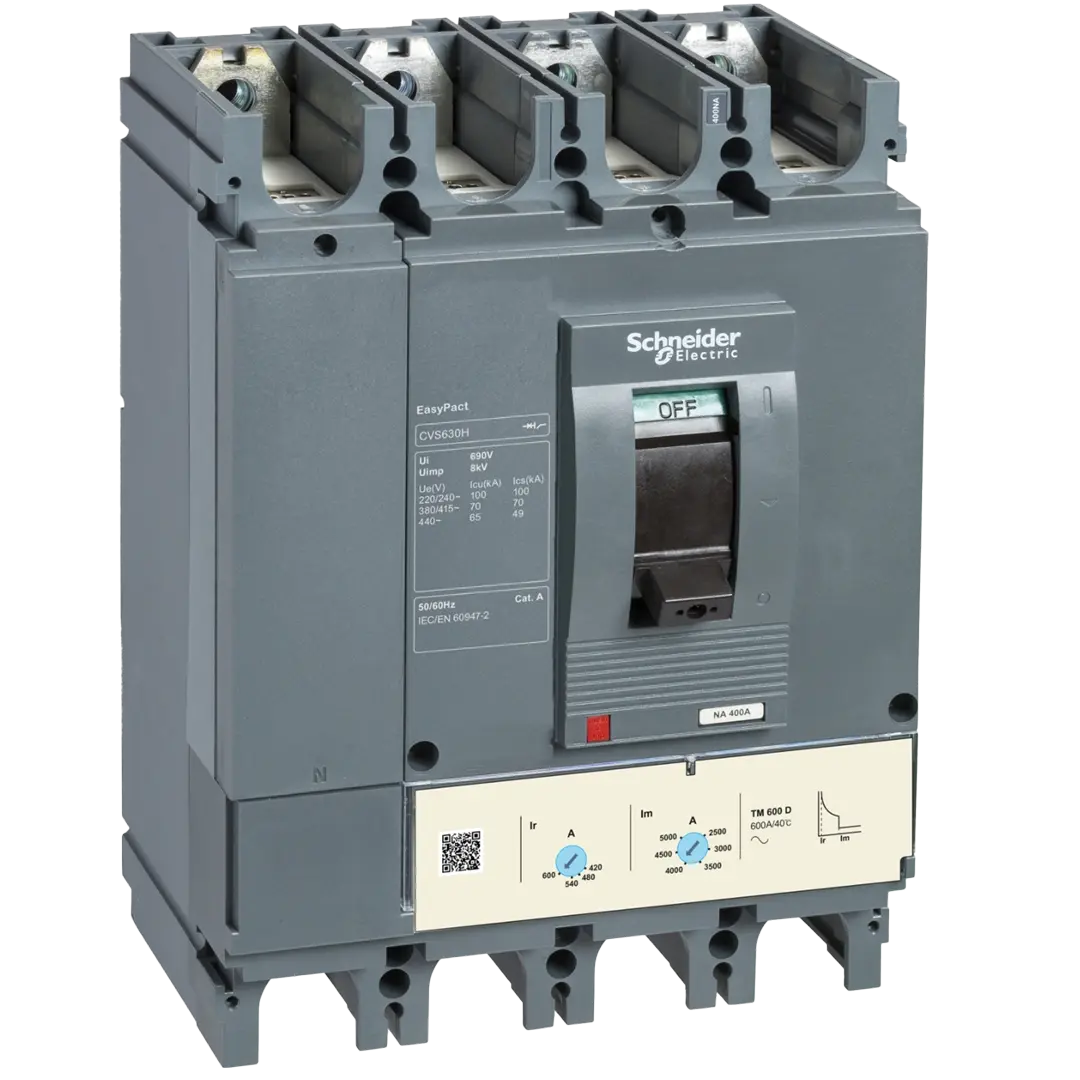 Schneider CVS400F TM400D Circuit breaker 4P4D - Rubicon Partner Portal