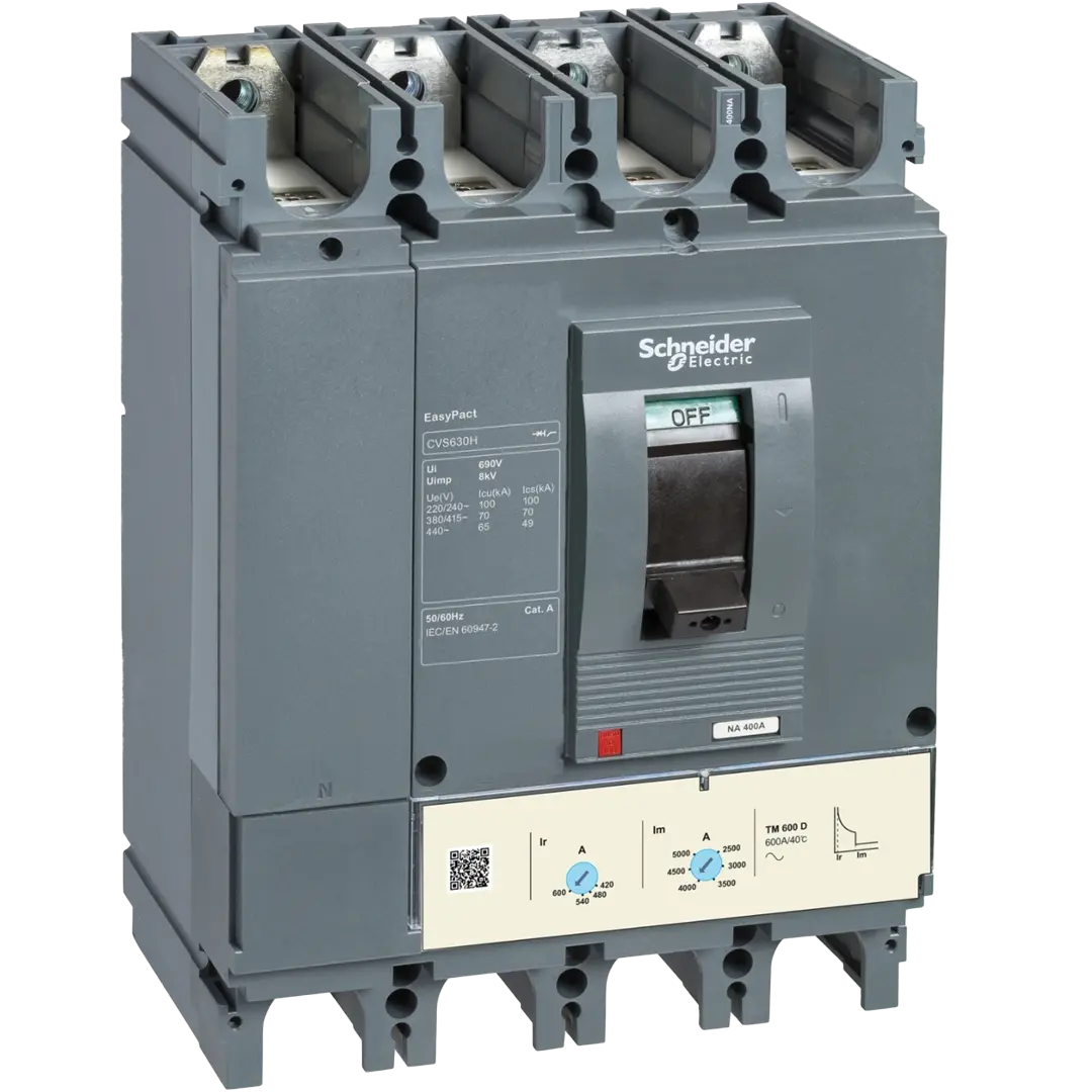Schneider CVS630F TM500D Circuit breaker 4P3D - Rubicon Partner Portal